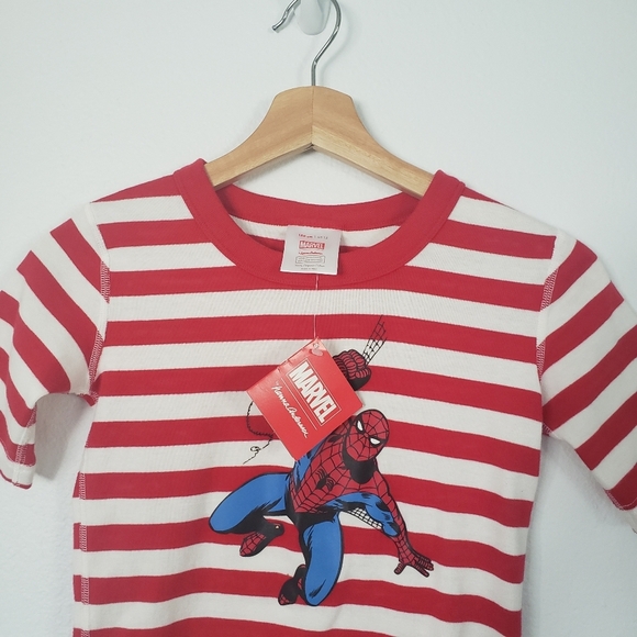 Hanna Andersson Marvel Spiderman jersey tee size12 - Picture 9 of 9